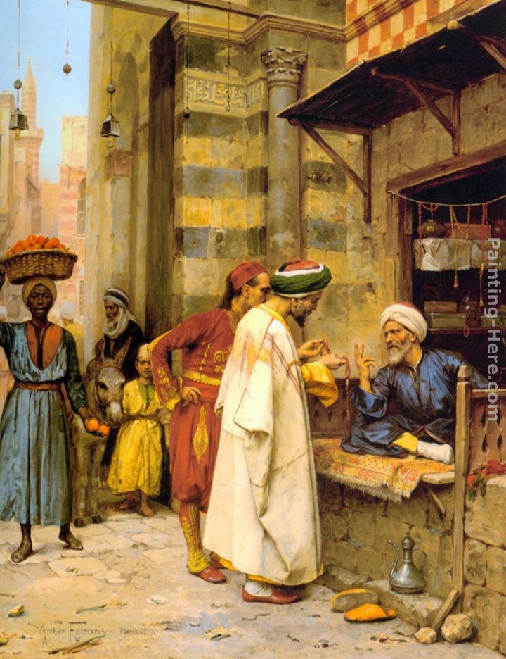 Arthur von Ferraris Driving a Bargain